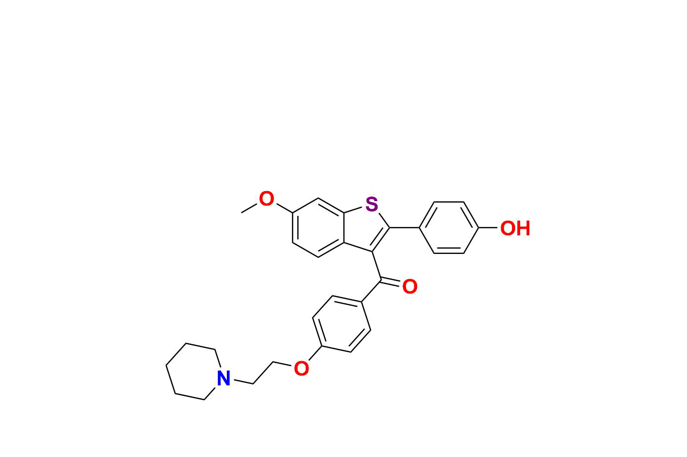 Raloxifene 6-Monomethyl Ether