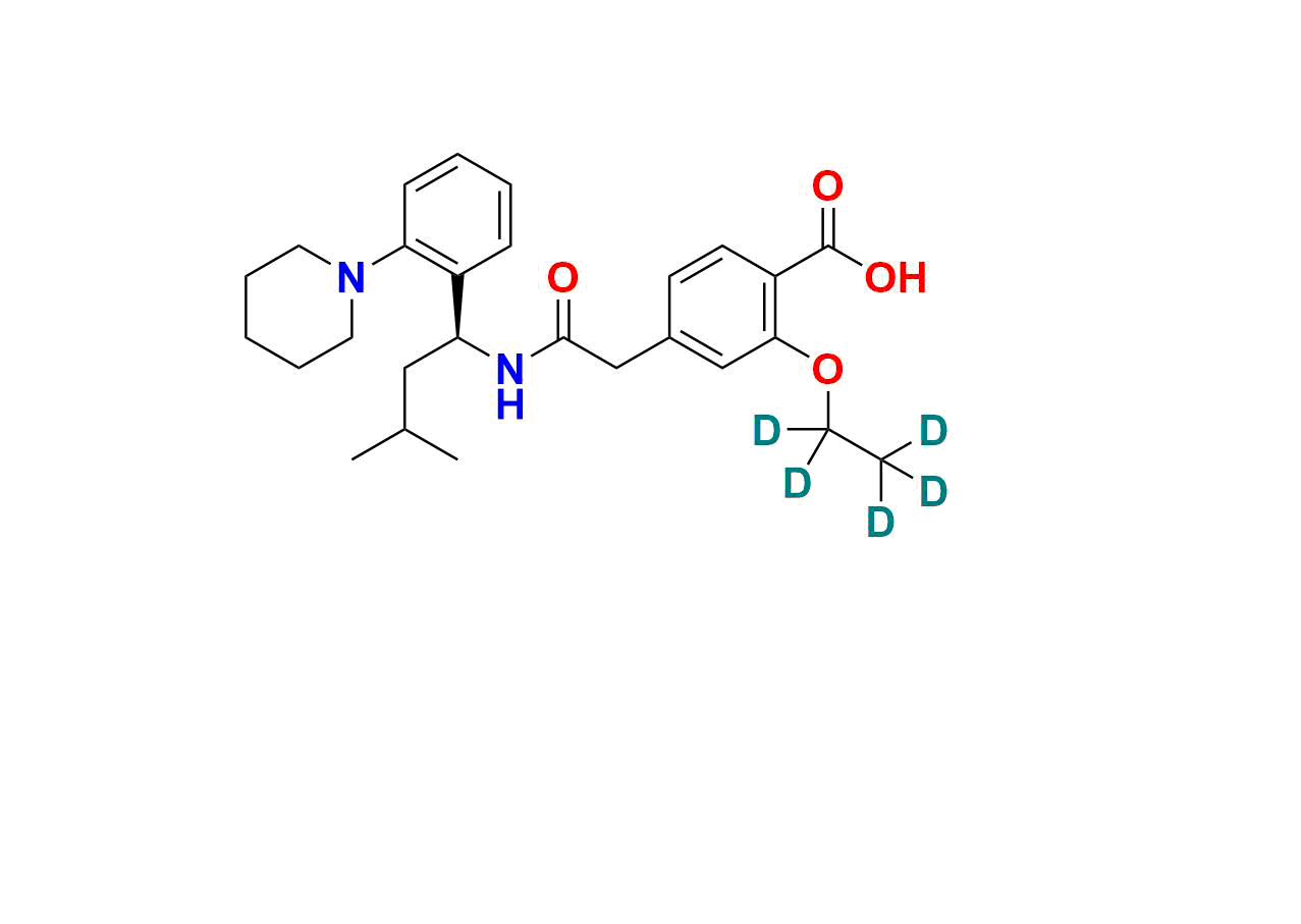 Repaglinide EP Impurity C (N-acetyl-L-glutamate salt)