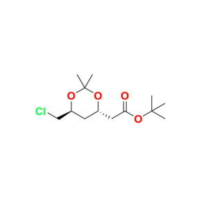 tert-butyl 2-((4S,6S)-6-(chloromethyl)-2,2-dimethyl-1,3-dioxan-4-yl)acetate