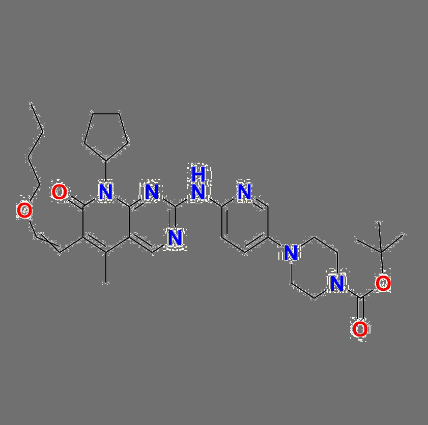 tert-butyl 4-(6-((8-cyclopentyl-5-methyl-7-oxo-6-vinyl-7,8-dihydropyrido[2,3-d]pyrimidin-2-yl)amino)pyridin-3-yl)piperazine-1-carboxylate