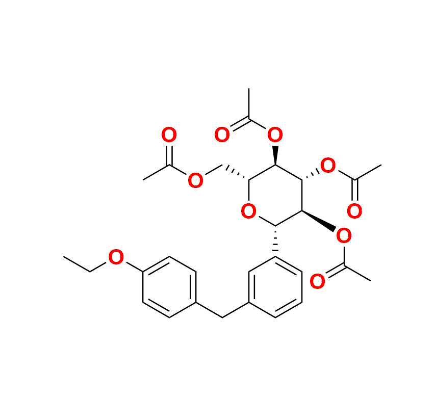 Tetraacetate Deschloro Dapagliflozin