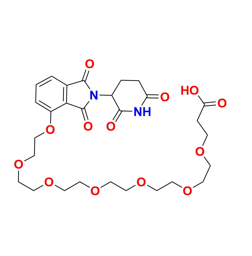 Thalidomide-O-PEG6-Acid