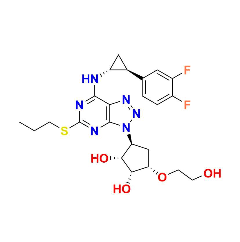 AQ-T008198.png Ticagrelor (1R,2R,3S,5S) Isomer