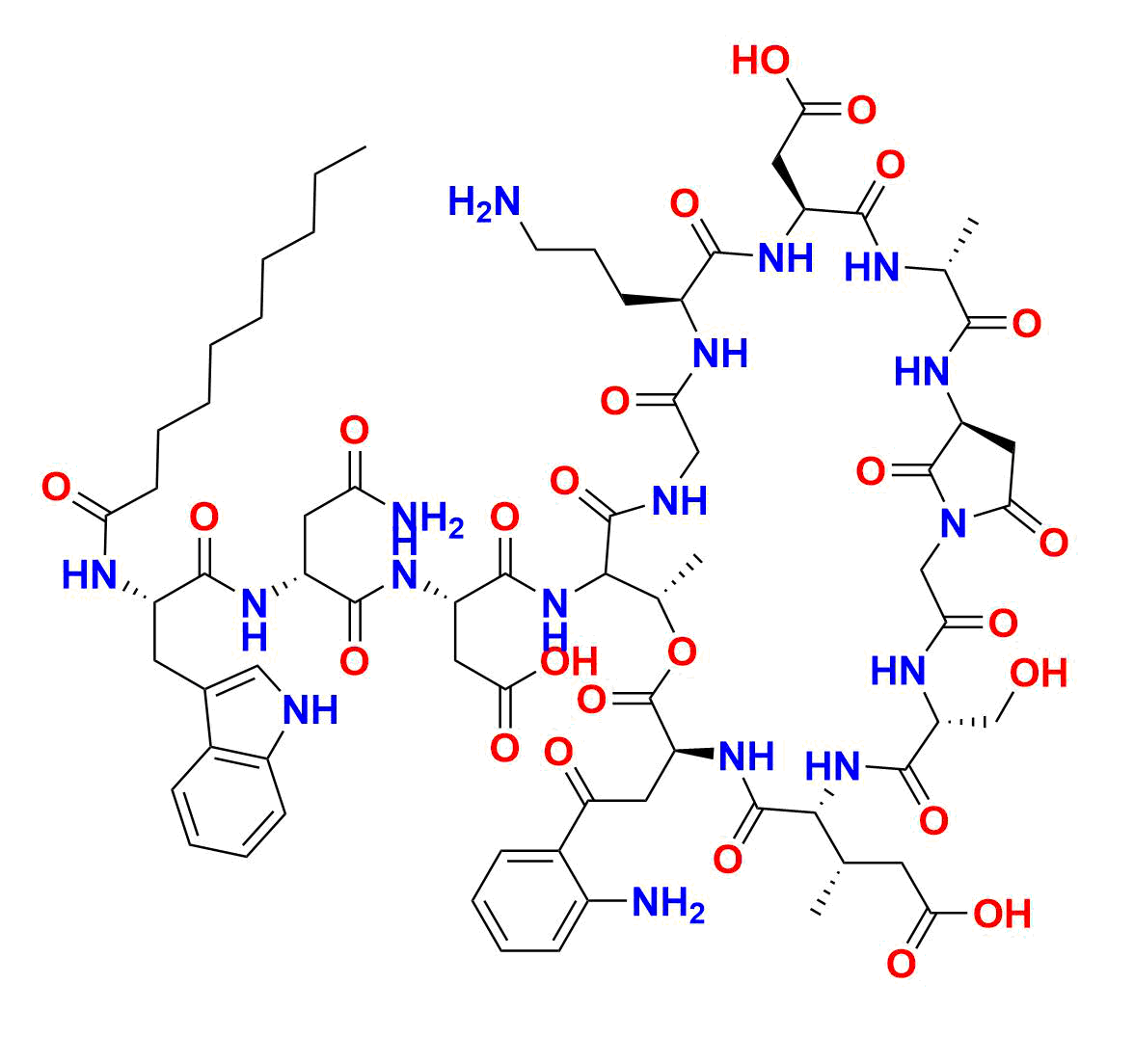 Daptomycin Anhydro Impurity