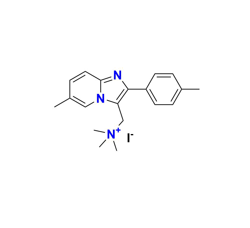 N,N,N-Trimethyl-1-(6-methyl-2-(p-tolyl)imidazo[1,2-a]pyridin-3-yl)methanaminium Iodide