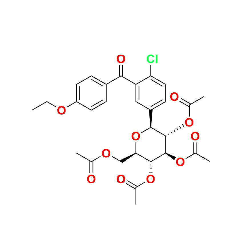 Dapagliflozin Ketone Tetraacetate Impurity Dapagliflozin Ketone Tetraacetate Impurity