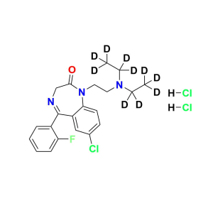 Flurazepam-D10 Dihydrochloride Flurazepam-D10 Dihydrochloride