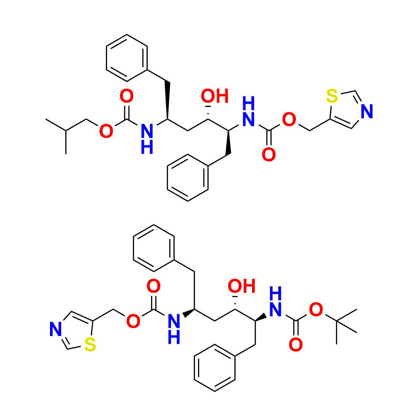 Ritonavir Impurity J + K (Mixture of Boc-Amino Alcohol and Isobutoxy Carbonyl Amino Alcohol Ritonavir Impurity J + K (Mixture of Boc-Amino Alcohol and Isobutoxy Carbonyl Amino Alcohol