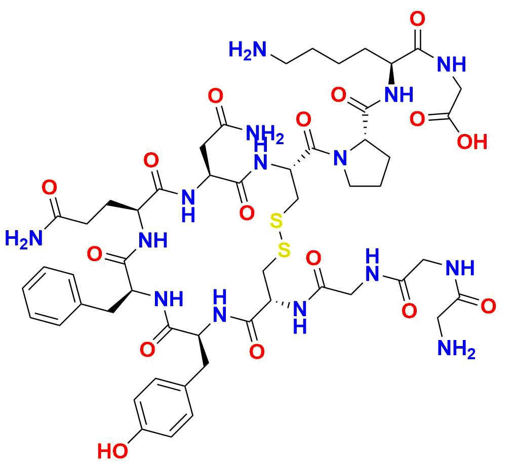 Terlipressin parallel dimer