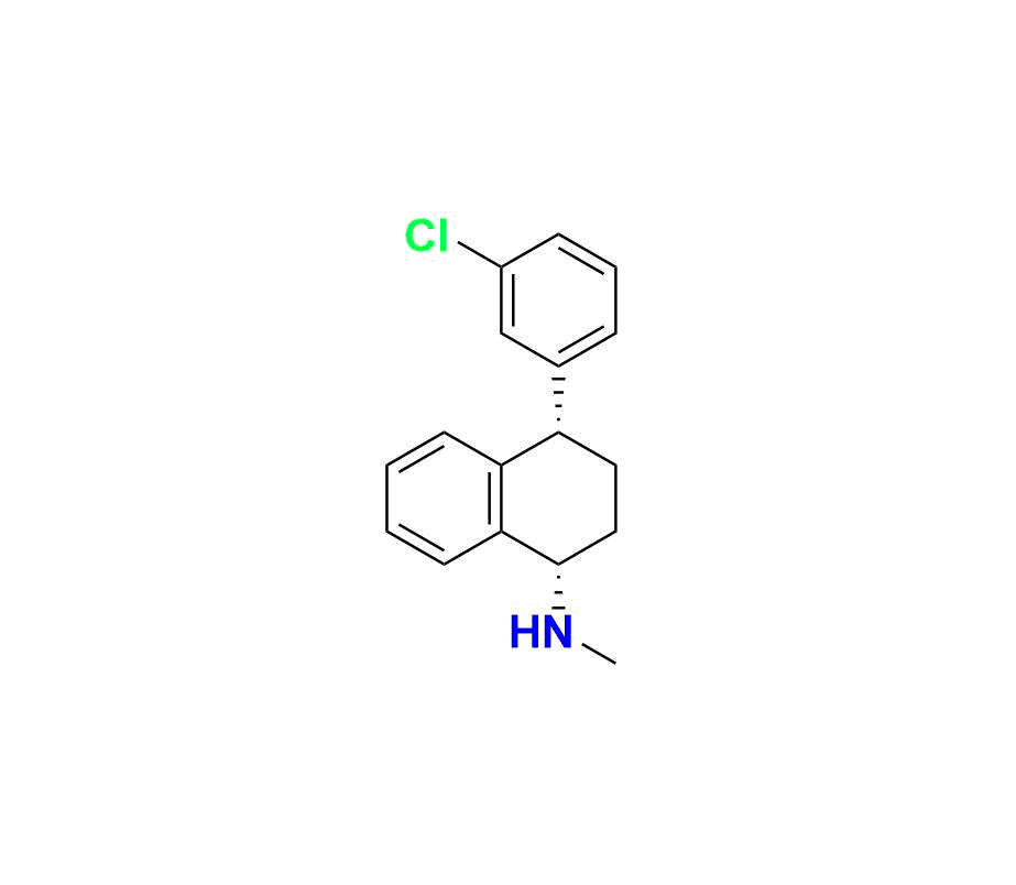 (1S,4S)-4-(3-Chlorophenyl)-N-methyl-1,2,3,4-tetrahydronaphthalen-1-amine
