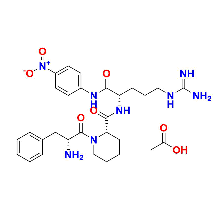 (S)-1-(D-Phenylalanyl)-N-((S)-5-guanidino-1-((4-nitrophenyl)amino)-1-oxopentan-2-yl)piperidine-2-carboxamide acetate