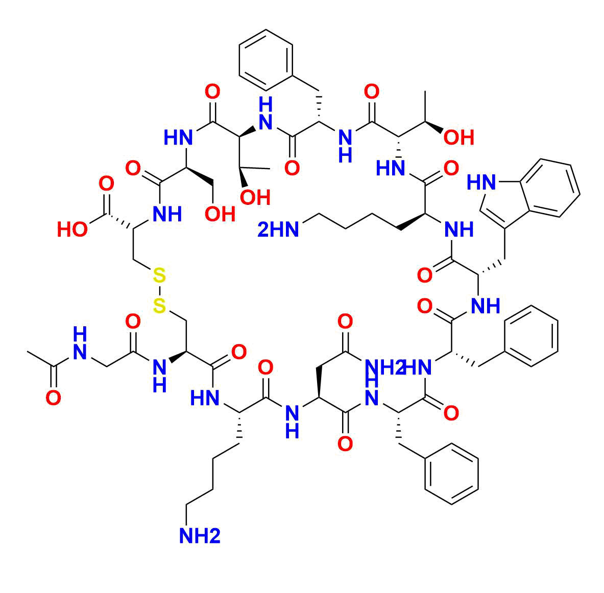 Ac-Des-Ala(1)-Somatostatin