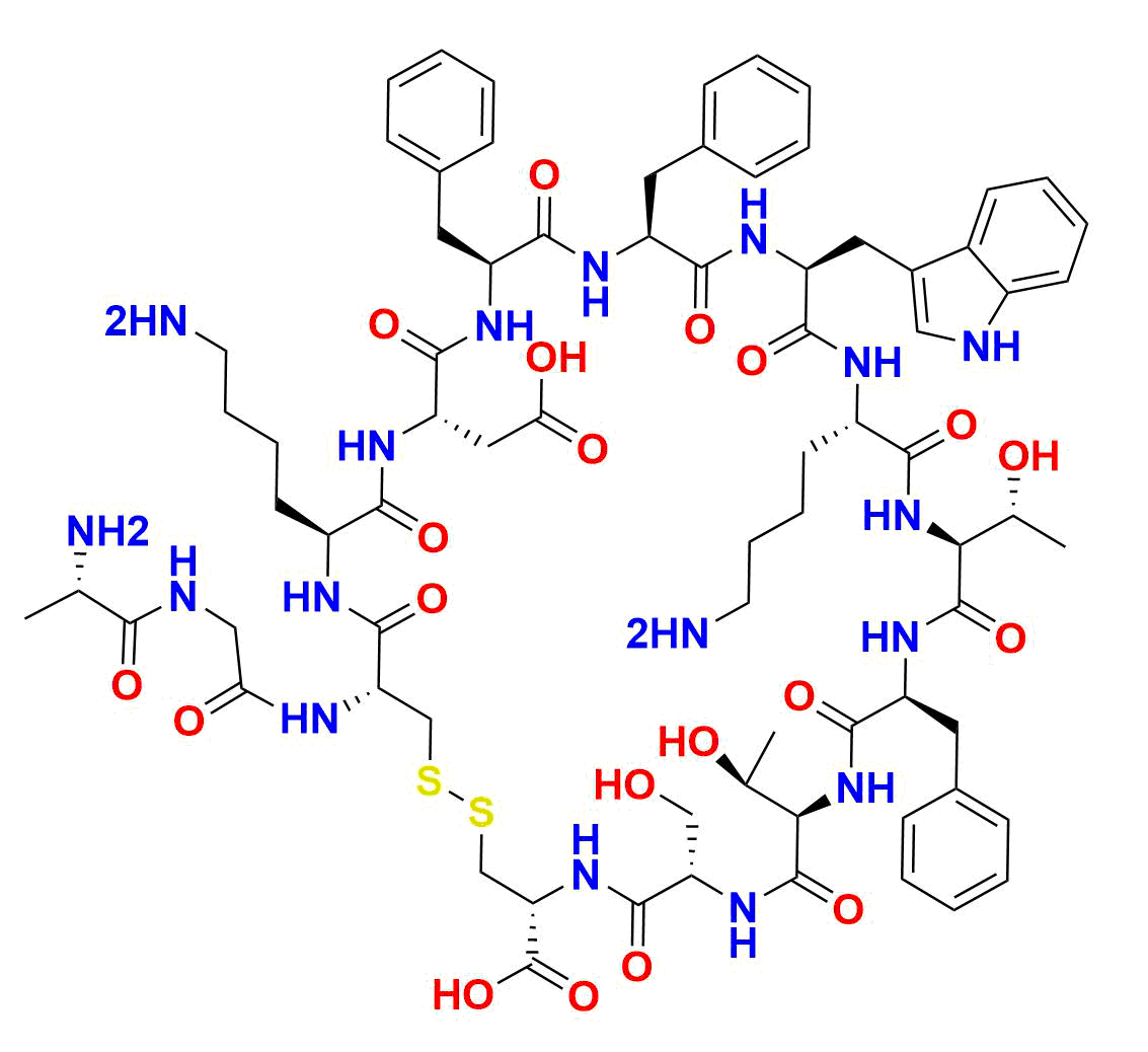 Asp(5)-Somatostatin