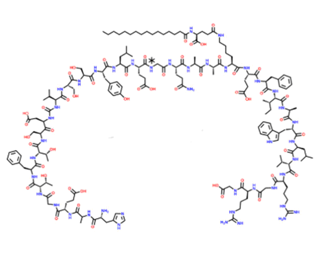 β-Asp(9)-Liraglutide