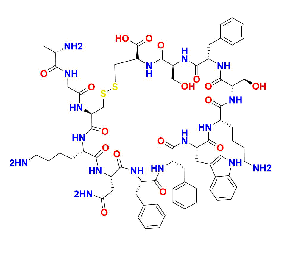 Des-Thr(12)-Somatostatin Des-Thr(12)-Somatostatin