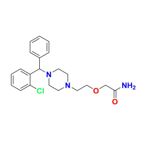 2-(2-(4-((2-Chlorophenyl)(phenyl)methyl)piperazin-1-yl)ethoxy)acetamide